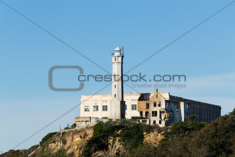 Alcatraz Island in San Francisco, USA