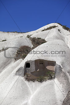 Ancient house in rock
