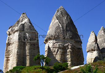 Fairy chimneys rock formations
