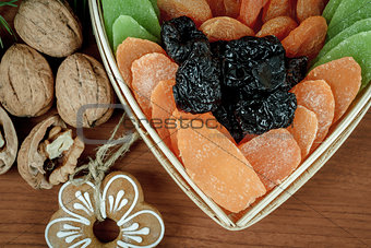 Christmas Dried Fruit and Nuts 