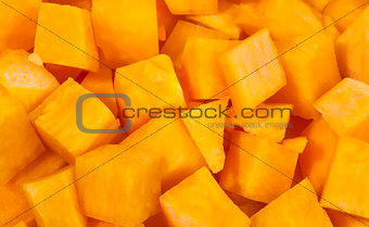 Pumpkin small blocks background
