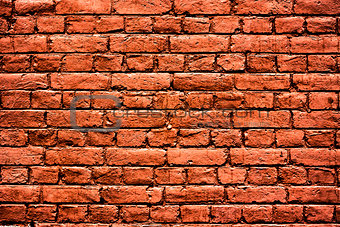 red brick wall high resolution texture