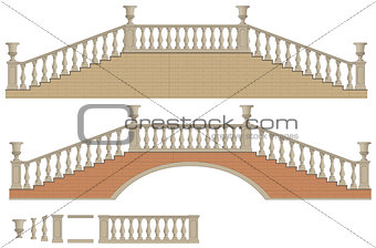 Vector two-way ladder and bridge