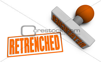 Retrenched Stamp