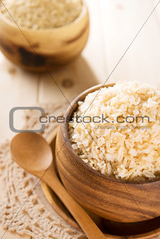 India cooked organic basmati brown rice ready to eat