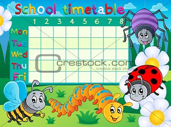 School timetable topic image 6