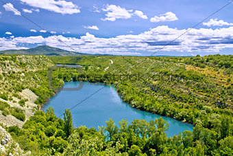 Krka river national park - Brljan lake