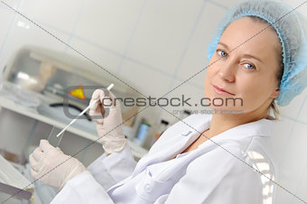 Portrait female doctor.