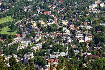 City center of Zakopane