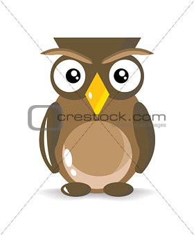 Cute Vector Owl