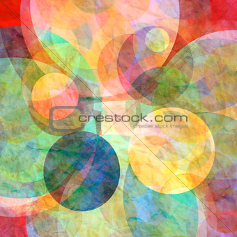 abstract background of circles