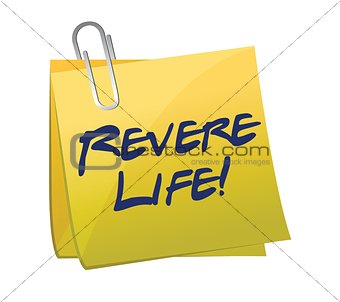 revere life post illustration design