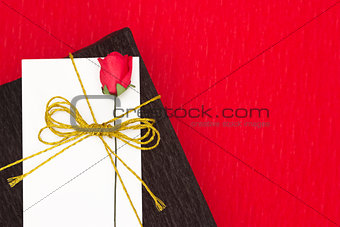 Gift with a card