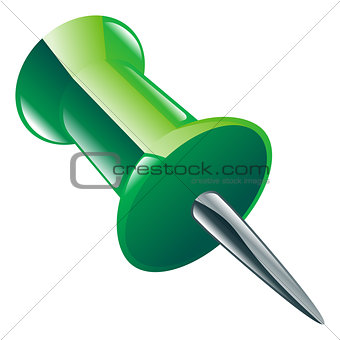 Illustration of drawing push pinicon clipart icon