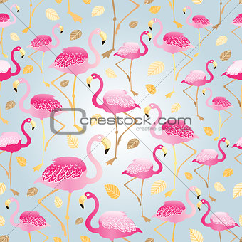 texture of pink flamingos