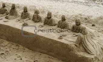 Last Supper In The Sand