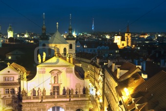 Night Cityscape - Prague