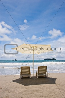 Two Chairs at the Beach