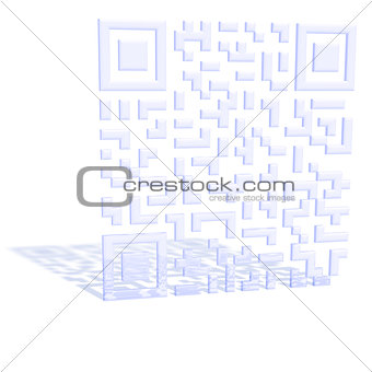A three-dimensional QR code