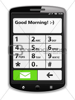 SMS in Smartphone