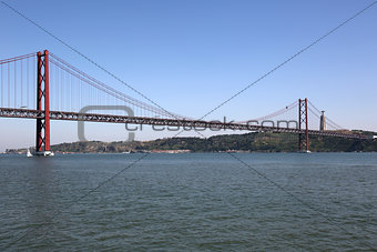 Ponte 25 de abril in Lisbon Portugal