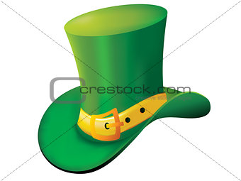 abstract st patrick hat