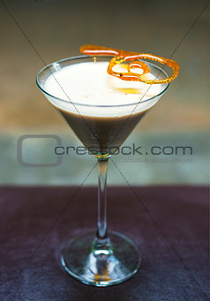 creme brulee alcoholic cocktail drink 