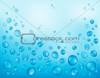 Water drops theme image 1