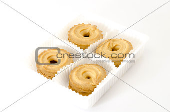 cookies isolated on white