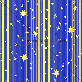 Stripy pattern with stars
