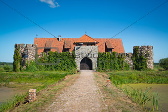 Old castle in Kiermusy