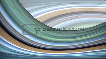 Abstract blue and green wave background.