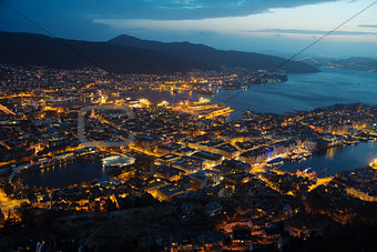 Bergen - night view