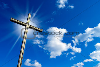 Cross Against the Blue Sky