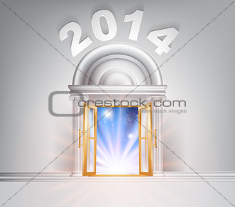 New Year Door 2014