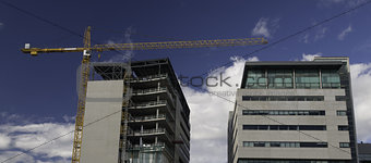 Office building construction