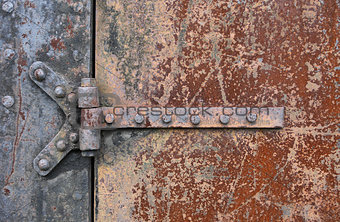 Rusty Metal Door