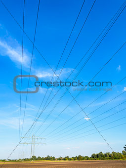 Power cable and power pole