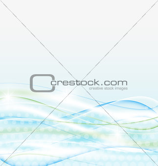 Abstract water background, wawy design