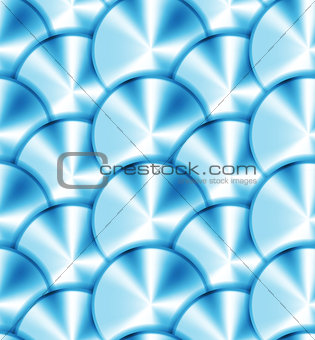 Seamless vector pattern with metallic circles