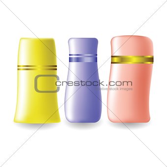 plastic bottles for cosmetic