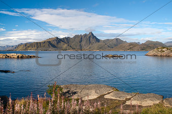 Mortsund, Lofoten Islands, Norway, Scandinavia