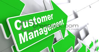 Customer Management. Business Concept.