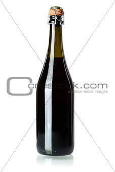Wine collection - Champagne bottle without label