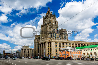 MOSCOW, RUSSIA - June 12: Ministry of Foreign Affairs on June 12