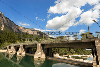 Old Dam on the Gail River - Austria