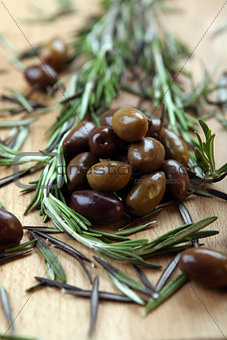 Olive and spices