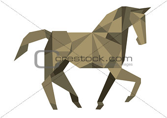Cubist Horse