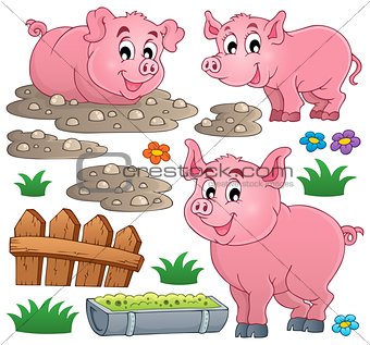 Pig theme collection 1