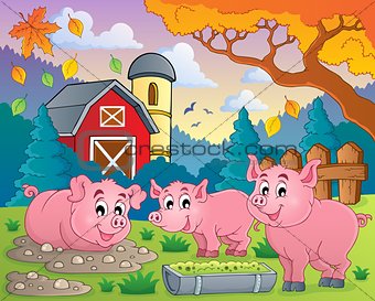 Pig theme image 2